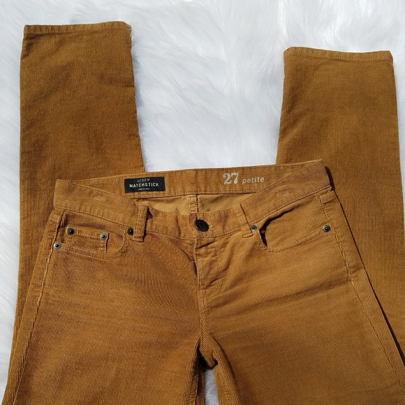 J. Crew Pants - J. Crew Matchstick Corduroy Pants